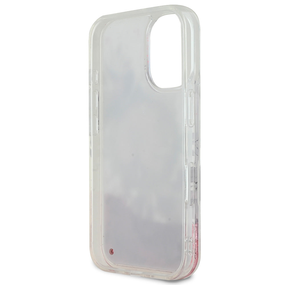 Guess iPhone 16 Plus Orjinal Lisanslı Magsafe Şarj Özellikli Sıvılı Simli Çiçek Desenli Telefon Kılıfı-22 Guess iPhone 16 Plus Orjinal Lisanslı Magsafe Şarj Özellikli Sıvılı Simli Çiçek Desenli Telefon Kılıfı-22
